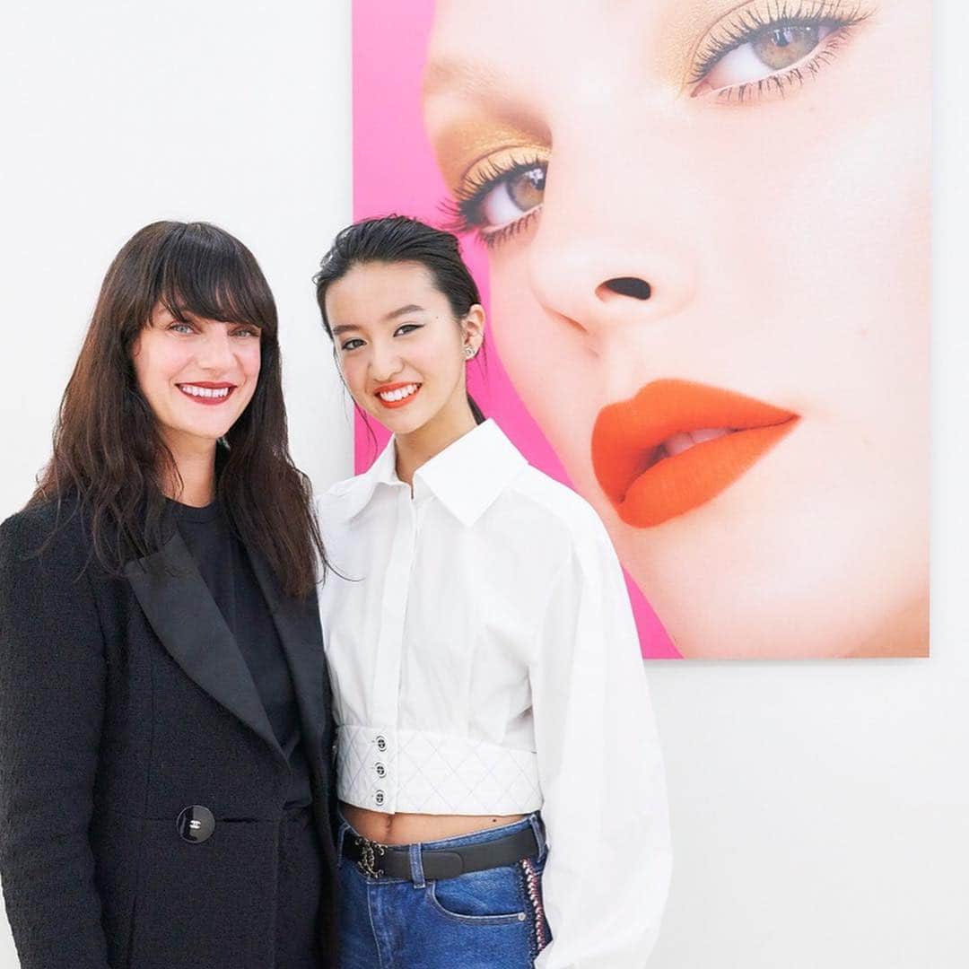 kokiさんのインスタグラム写真 - (kokiInstagram)「I was honored and privileged to be able to have a session with Lucia Pica!  Lucia has inspired me a lot with her beautiful creations and her bright and joyful spirit!  I hope I will be able to see her soon ❤️ ❤️ ❤️❤️ 2019　春夏メークアップ　コレクション  2019　クルーズ　メークアップ　コレクション  ルチアが旅した東京とソウル 何気ない日常の風景にある色彩とテクスチャー  #CHANELMAKEUP #CREATEYOURSELF @CHANELBEAUTY #CREATEYOURLIFE @CHANELBEAUTY」1月11日 17時10分 - koki