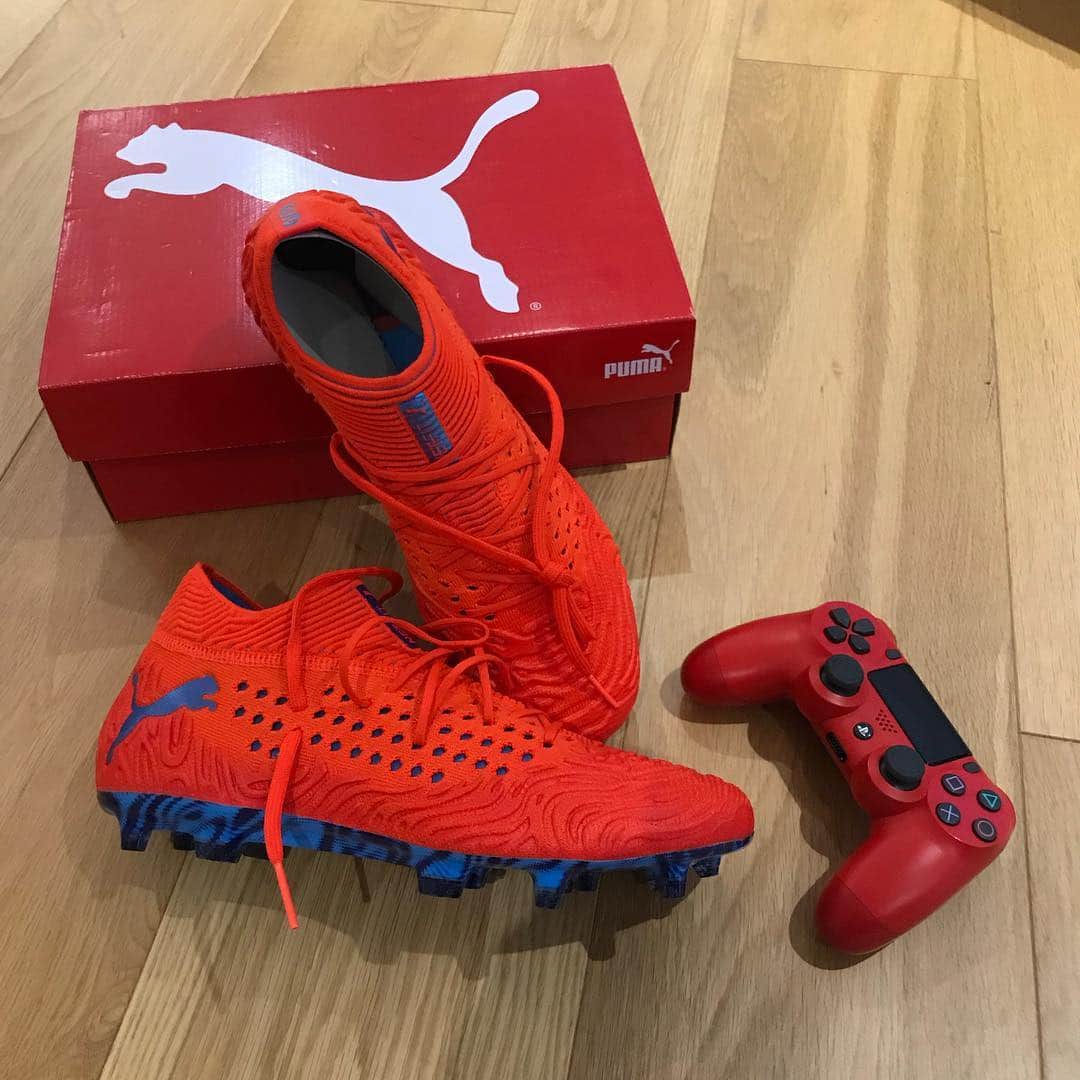 ジェイク・ヘスケスのインスタグラム：「@pumafootball #newlevels #pumafuture」
