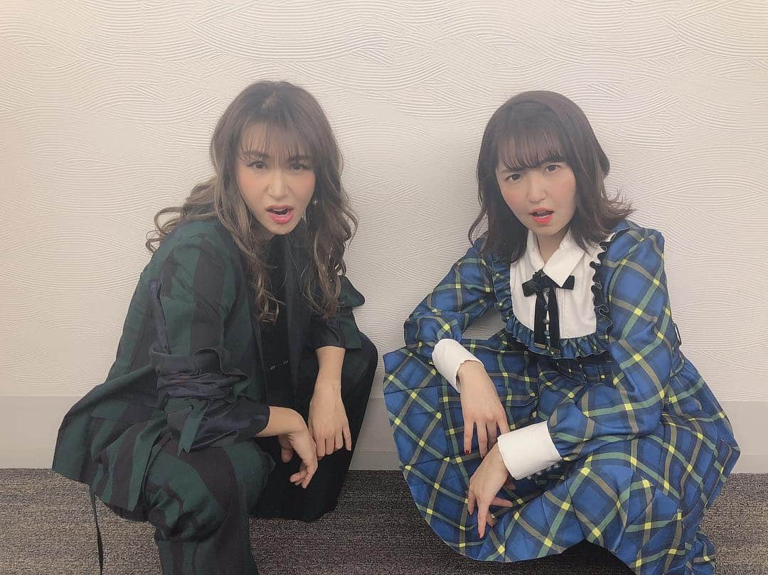 惣田紗莉渚さんのインスタグラム写真 - (惣田紗莉渚Instagram)「#ミラクル9 で 鈴木紗理奈さんと共演✨ Wさりなです💕 可愛いver.と メンチver.笑 同じ名前で、ずっとお会いしたかったし、本当にお世辞抜きに優しくて面白くて共演できて幸せでした〜＾＾ #鈴木紗理奈 さん https://www.instagram.com/p/BsfkcPjBJoJ/?utm_source=ig_share_sheet&igshid=1j2hn1tw8efrl」1月12日 18時11分 - sarisari0118