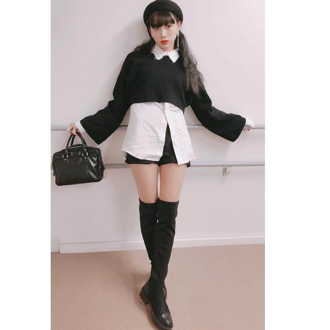 江田友莉亜さんのインスタグラム写真 - (江田友莉亜Instagram)「前髪あーーーーっぷ☝︎☝︎☝︎ . boots >>>@zara」1月12日 15時23分 - edayuri_official