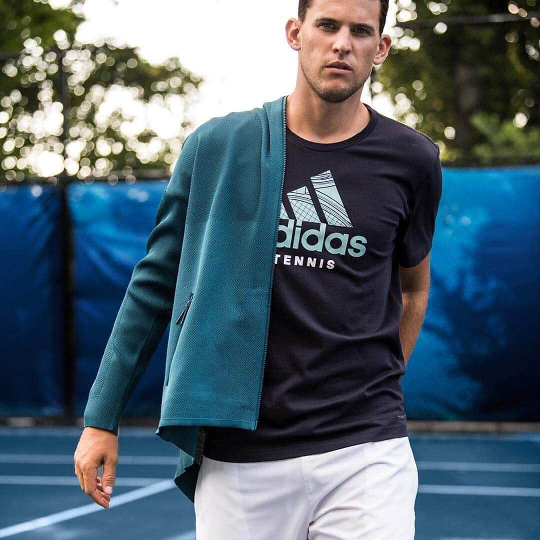 ドミニク・ティエムさんのインスタグラム写真 - (ドミニク・ティエムInstagram)「The new @Adidas tennis x @parley.tv collection is created from intercepted and up-cycled plastic waste. #HereToCreate #adidasParley #createdwithadidas #4ocean」1月12日 16時39分 - domithiem