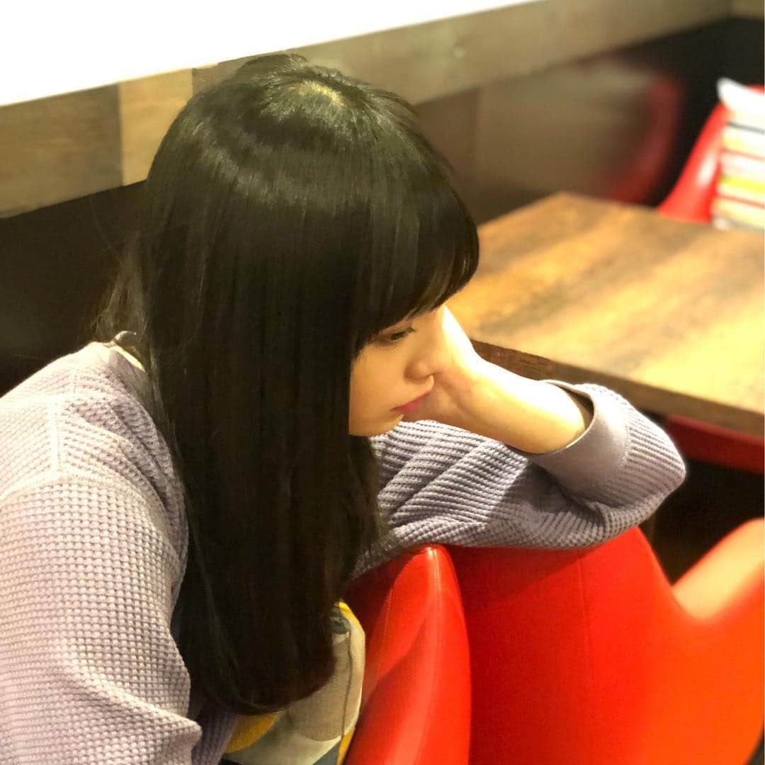 梅山恋和さんのインスタグラム写真 - (梅山恋和Instagram)「#557 #天使見つけた👼 #美容室 #ちょきちょき #とゅるんとゅるん #おもち映え」1月12日 22時51分 - cocona_umeyama