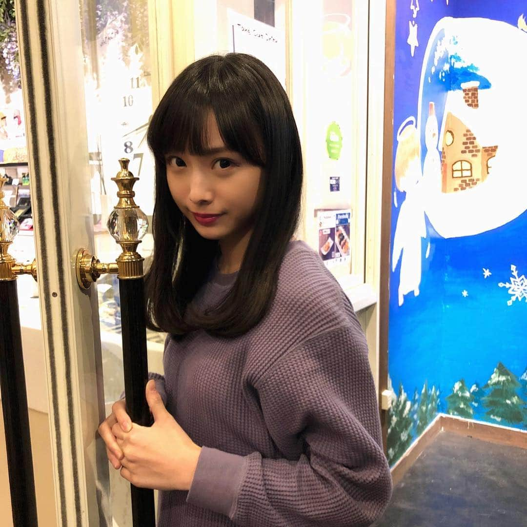 梅山恋和さんのインスタグラム写真 - (梅山恋和Instagram)「#557 #天使見つけた👼 #美容室 #ちょきちょき #とゅるんとゅるん #おもち映え」1月12日 22時51分 - cocona_umeyama