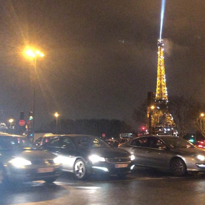 G-PLANTSのインスタグラム：「#paris #エッフェル塔 #暴動中」