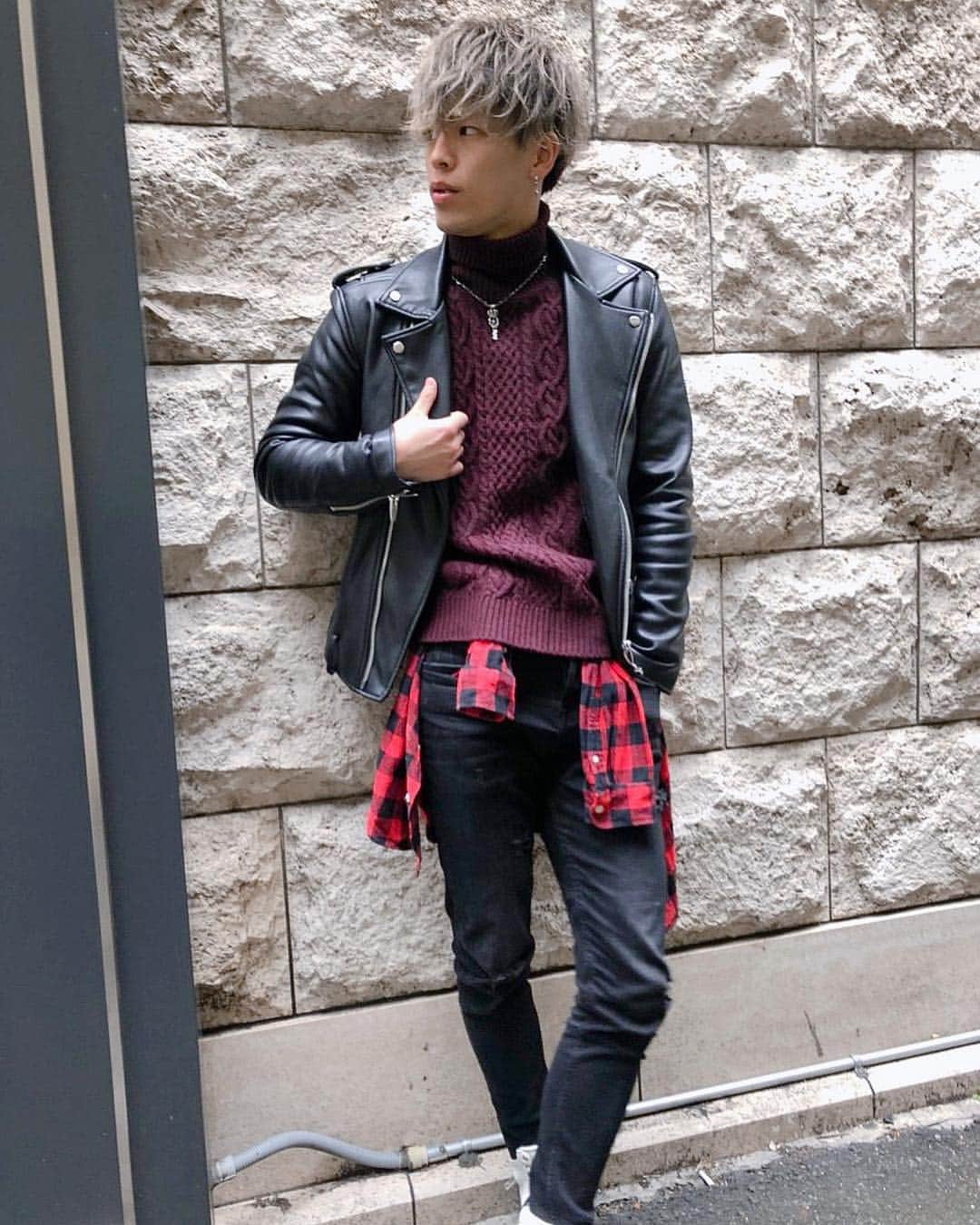 白鳥大珠さんのインスタグラム写真 白鳥大珠instagram 今年初 ライダース久々着た Shooting Fashion Style 撮影 メンズファッション 1月13日 12時30分 Taijushiratori