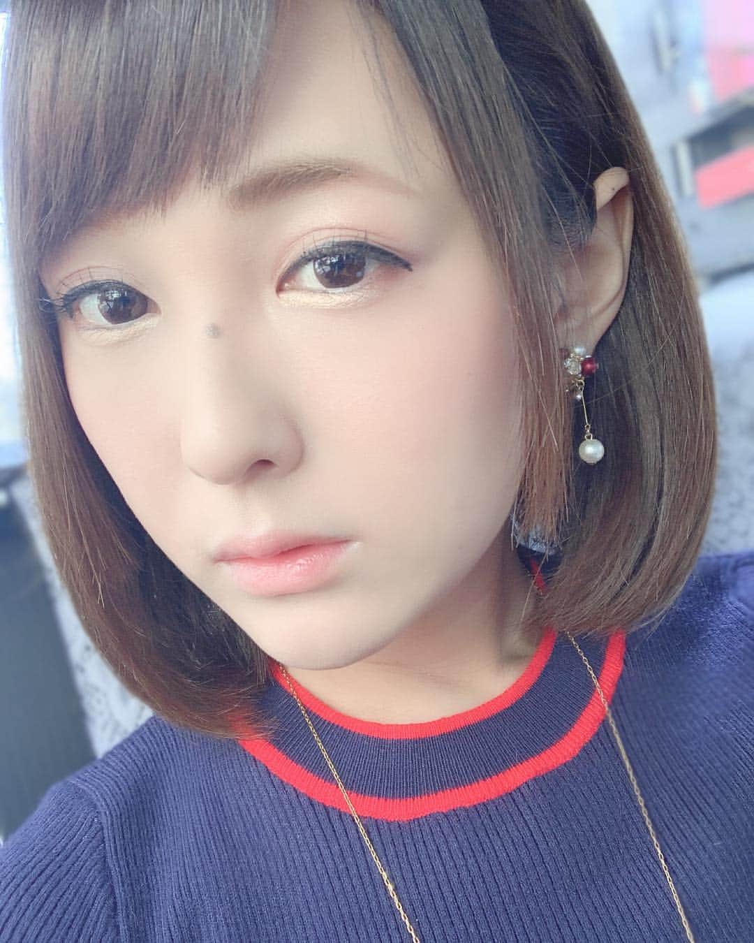 のインスタグラム：「髪伸びた」