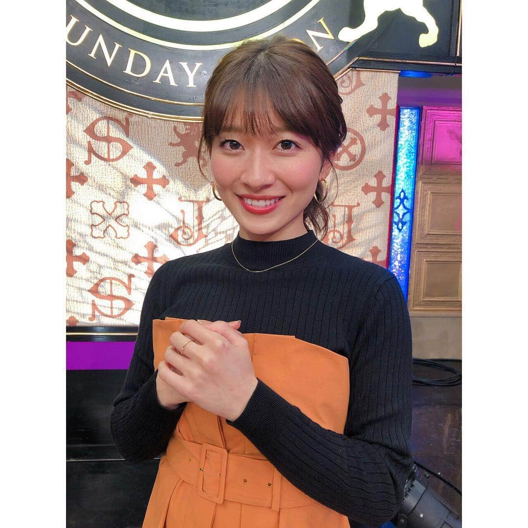 山本里菜さんのインスタグラム写真 - (山本里菜Instagram)「このあとサンデージャポンです🦁 #サンデージャポン #サンジャポ #衣装 #ヘアスタイル #ヘアアレンジ」1月13日 9時23分 - rinayamamoto_0622