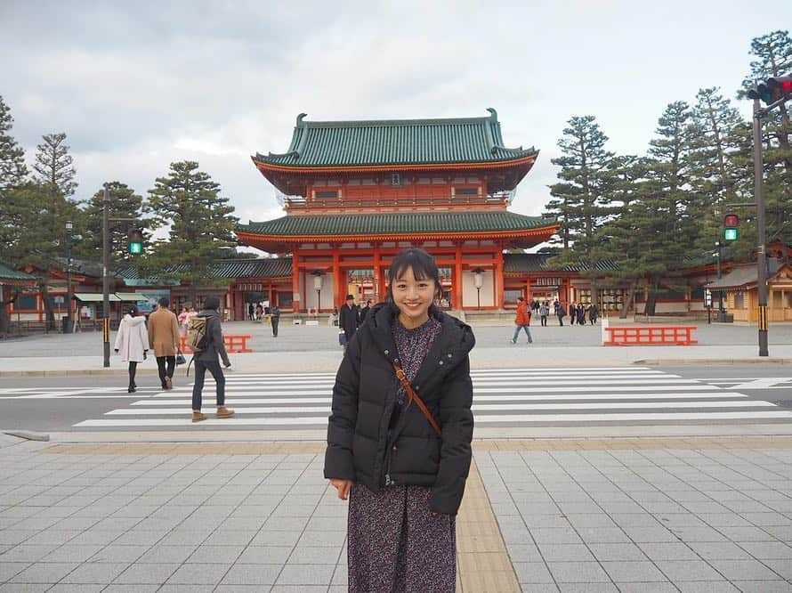 山本彩加さんのインスタグラム写真 - (山本彩加Instagram)「平安神宮へ行ってきました⛩ . . #雅風展 に行かれる際には是非✨」1月13日 10時04分 - ayaka48_yanyan