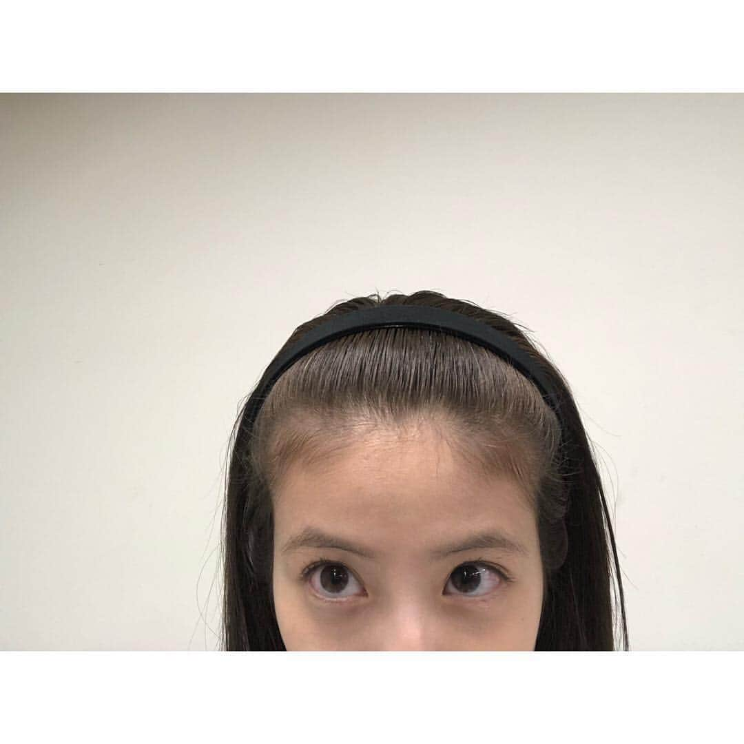 ゆづき（3年A組-今から皆さんは、人質です-）のインスタグラム：「. 読モ撮影のときにヘアメイクさんからカチューシャを🎁🎁❤️ #学校ではカチューシャスタイル多め #いつもありがとううれしい #✌︎✌︎ #y3As #3A」