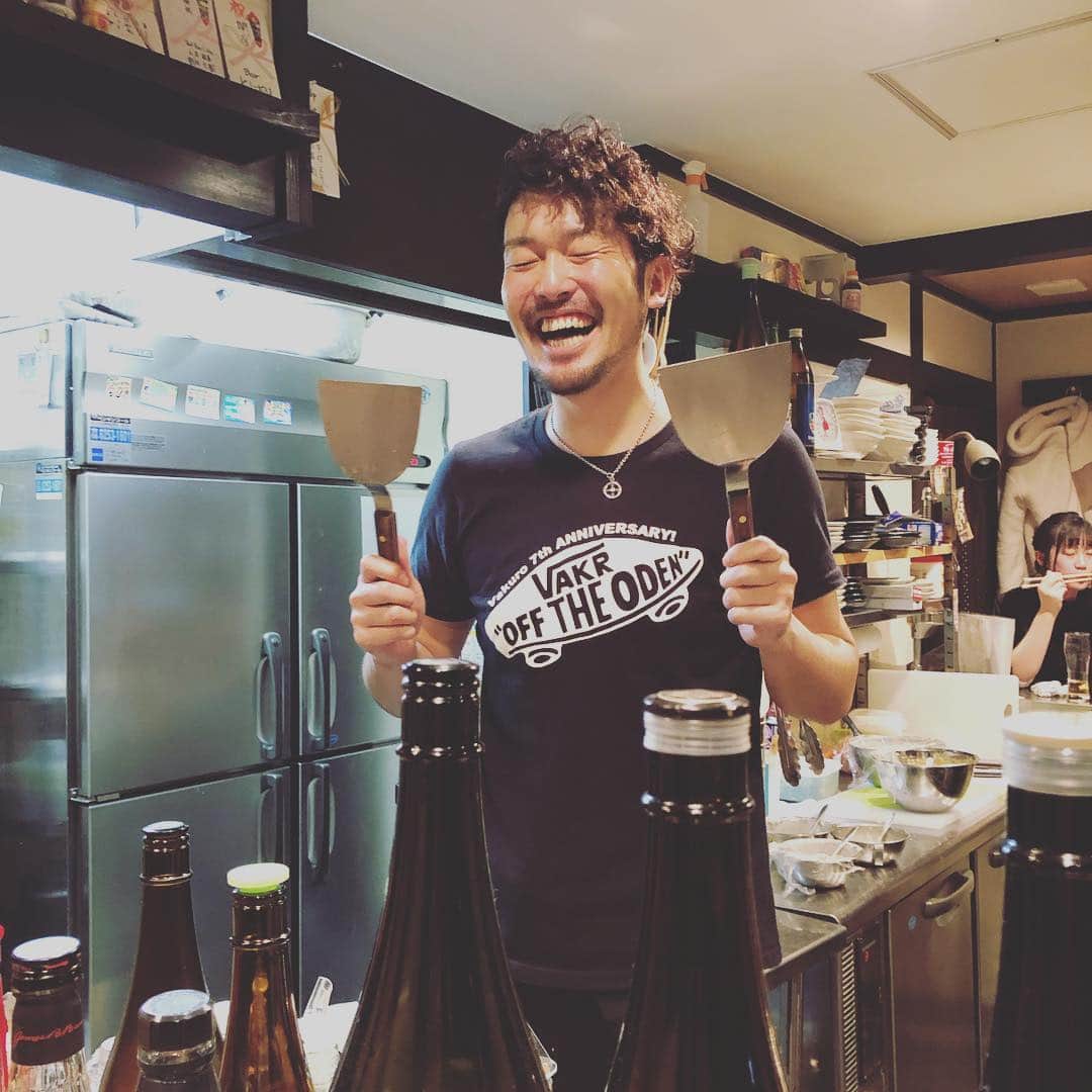 西岡剛のインスタグラム：「#どら十#水落暢明 #西岡剛」