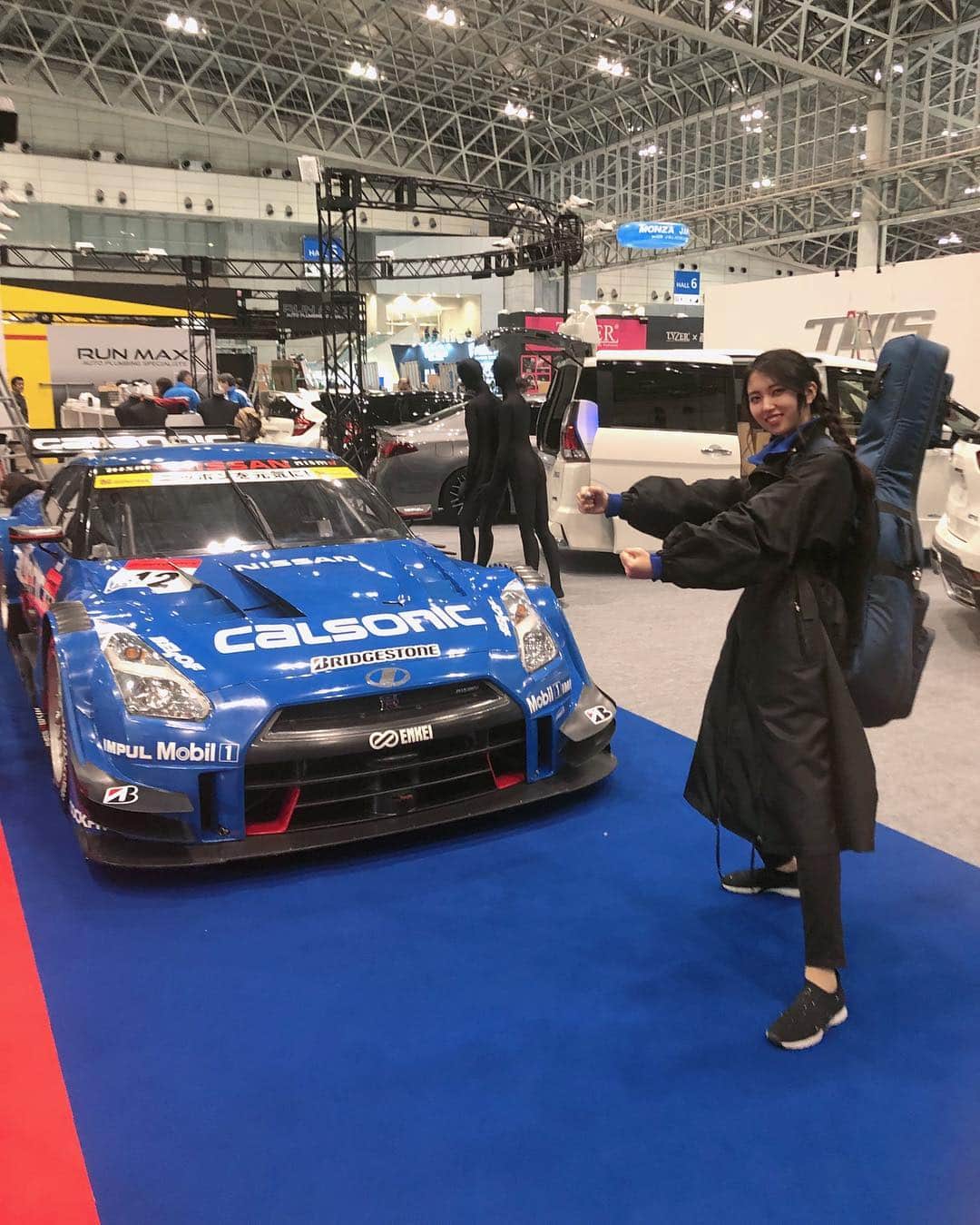 藤咲百恵のインスタグラム：「. #東京オートサロン2019 二日間、本当にありがとうございました！ 感想はまた改めて書きます！ . 明日はEQリーグです✨ 優勝目指して戦いますので 応援宜しくお願いします🔥✨」