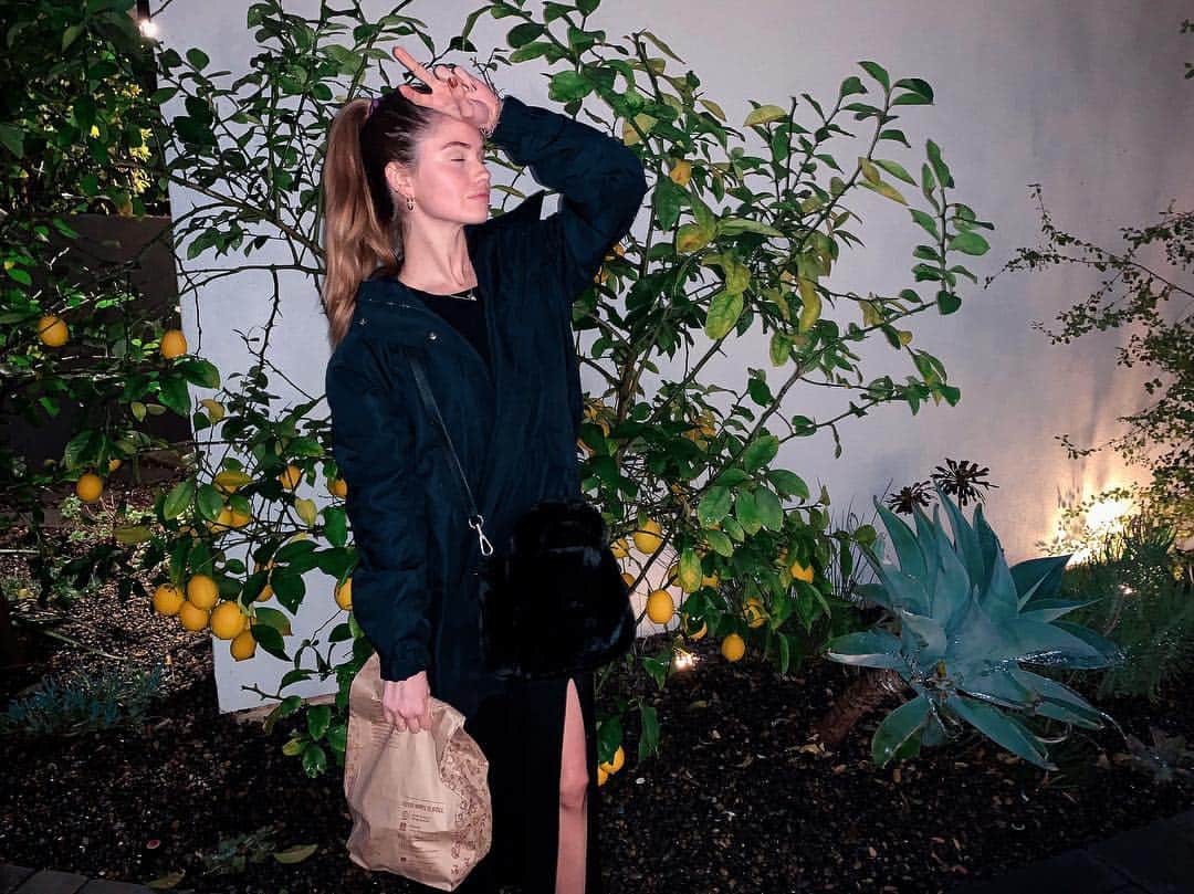 デビー・ライアンのインスタグラム：「🍯 honey, dinner’s ready」
