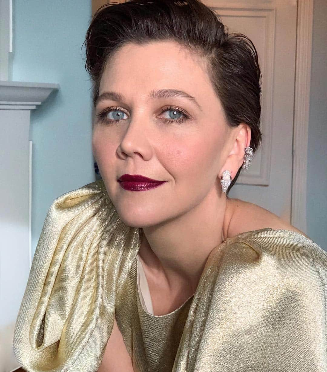 Vincent Oquendoさんのインスタグラム写真 - (Vincent OquendoInstagram)「I meaann 😍 #maggiegyllenhaal」1月14日 11時35分 - makeupvincent