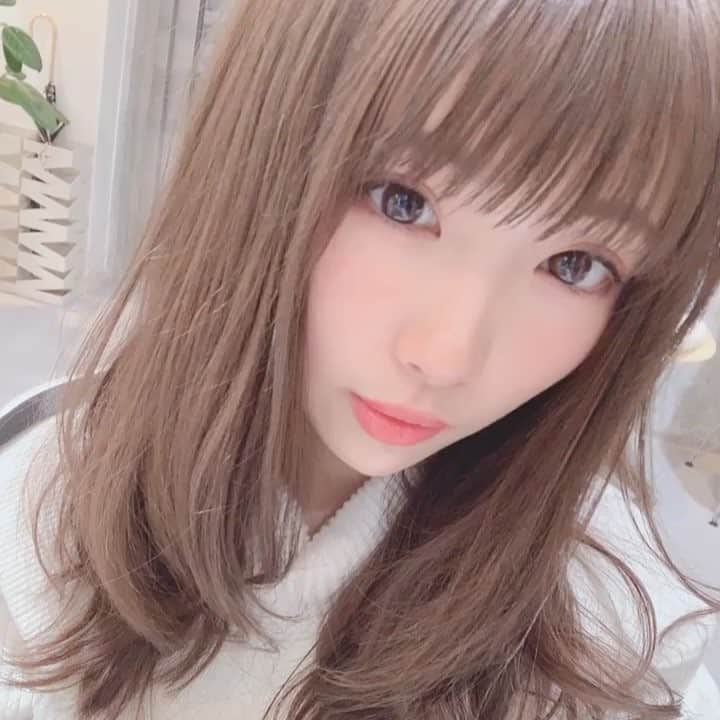 百合香（yurika）のインスタグラム：「#ブリーチなし #カラーカット #カラー」