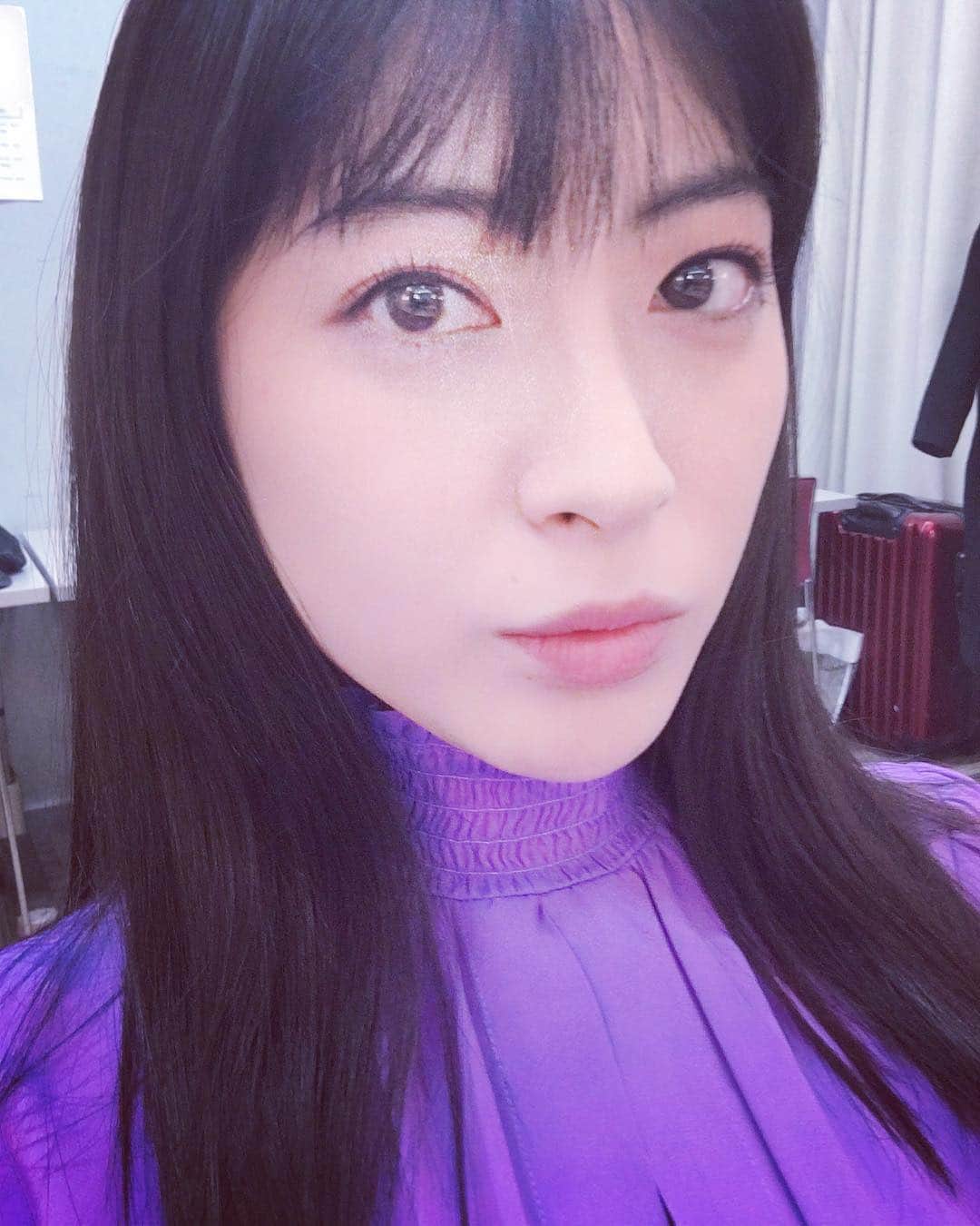 瀧本美織のインスタグラム：「ムラサキ娘🙋‍♀️ #ミキプルーン」