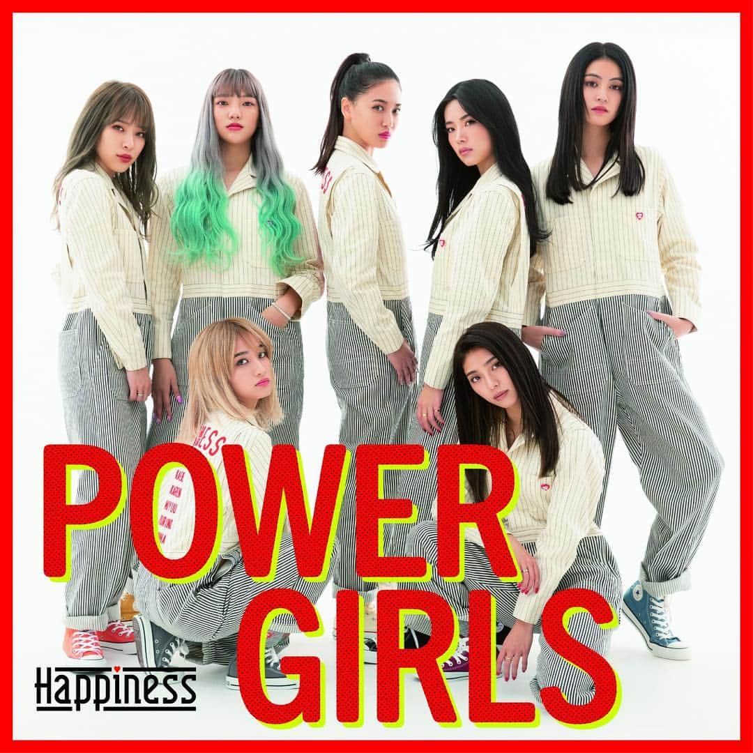 楓さんのインスタグラム写真 - (楓Instagram)「POWER GIRLS❤️🧡💛💚💙💜🖤 配信＆MV解禁です!!!! チェックしてくださいね😎  #Happiness #powergirls」1月16日 20時15分 - kaede_