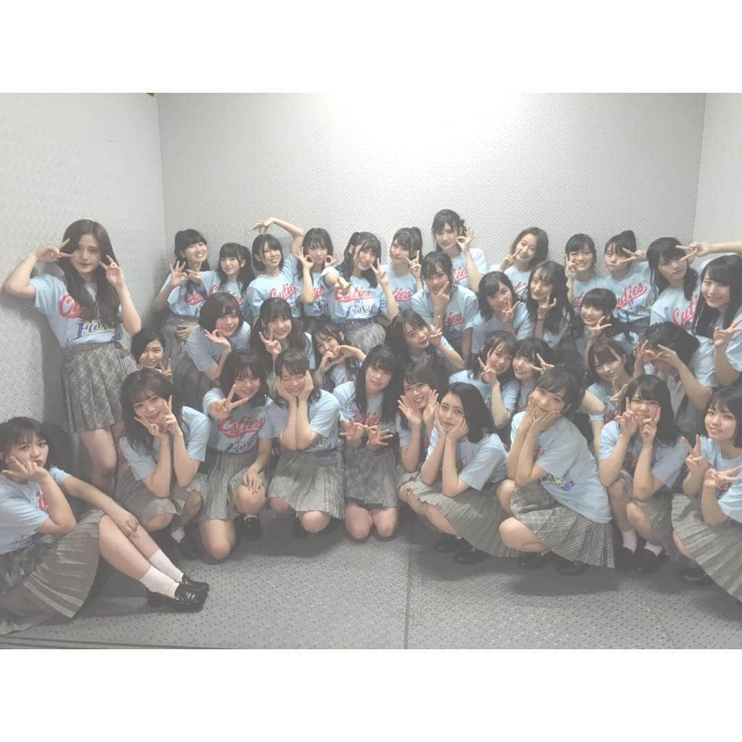 山田杏華のインスタグラム：「. チーム８のcutiesとEverybodyのコンサート2つありがとうございました！！ . ユニットはcutiesではキャンディー🍭Everybodyではへたっぴウィンクをしました！ . 久しぶりにツインテールしました🤭♡ #チーム８ #cuties #Everybody」