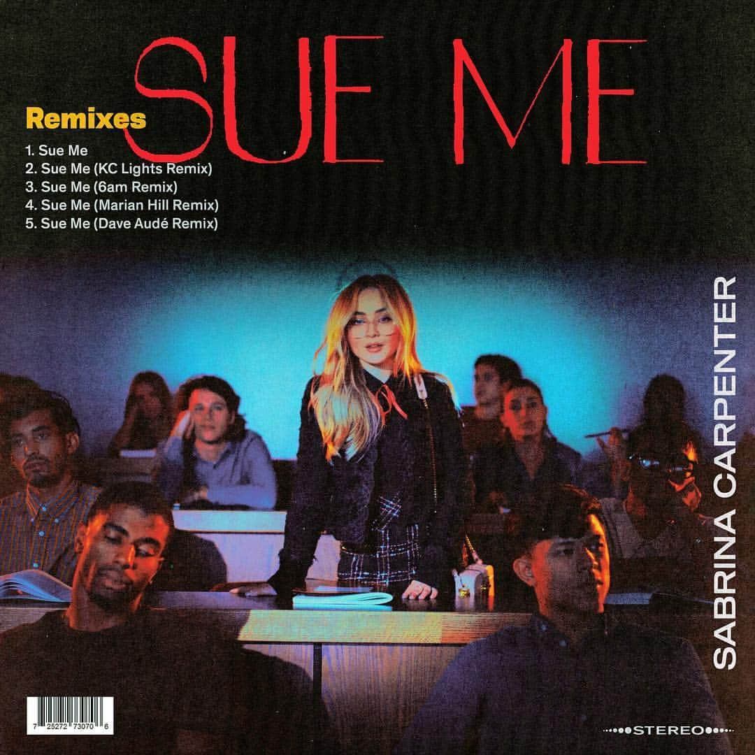 サブリナ・カーペンターさんのインスタグラム写真 - (サブリナ・カーペンターInstagram)「my remix EP of Sue Me is out now 💖  link in bio」1月18日 14時02分 - sabrinacarpenter