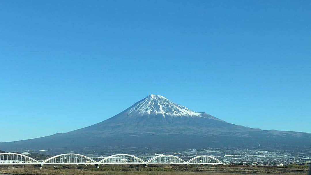 馬場典子さんのインスタグラム写真 - (馬場典子Instagram)「遅くなりましたが、今日の#富士山 です」1月18日 16時16分 - baba_channel