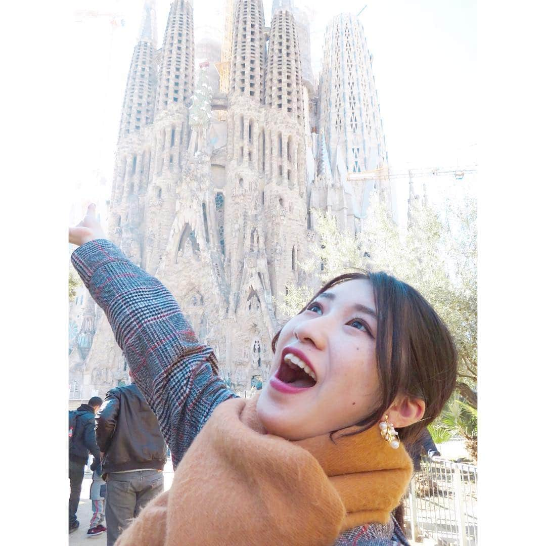 加藤一華さんのインスタグラム写真 - (加藤一華Instagram)「. Sagrada familia ⛪️ . #spain #españa #trip #me #sightseeing #スペイン #sagradafamilia #サグラダファミリア #Barcelona #Gaudí #antonigaudi #バルセロナ」1月18日 16時50分 - ichika_kato