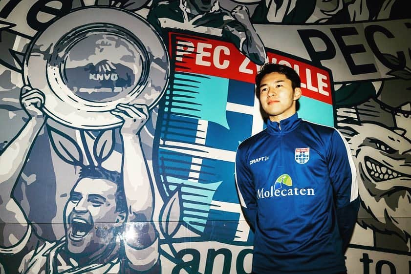 中山雄太さんのインスタグラム写真 - (中山雄太Instagram)「I'll work hard for the team and do my best to help the team!  #PEC Zwolle #4」1月18日 21時30分 - y_5_nakayama