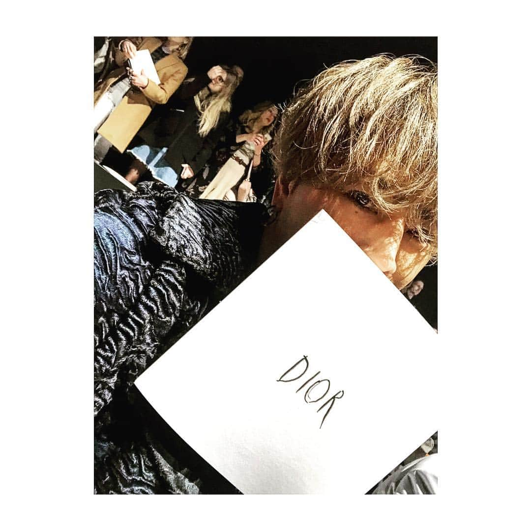 登坂広臣さんのインスタグラム写真 - (登坂広臣Instagram)「@Dior & @mrkimjones #DiorWinter19 #ディオール @yoon_ambush  #Dior #Paris」1月19日 8時26分 - omi.cdl