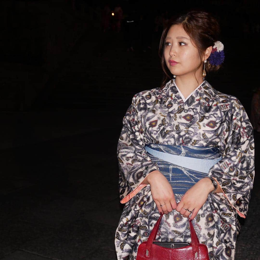 中村水月さんのインスタグラム写真 - (中村水月Instagram)「着物かわいい。すき。 #京都#烏丸#河原町#街ブラ #イロドリキョウト#着物#kimono#かわいい#おしゃれ」1月19日 19時15分 - n___mm____n