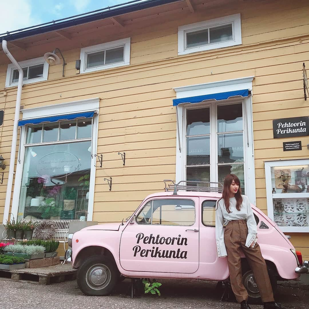 高山一実のインスタグラム：「. . 愛しきポルヴォー . #finland🇫🇮 #porvoo」