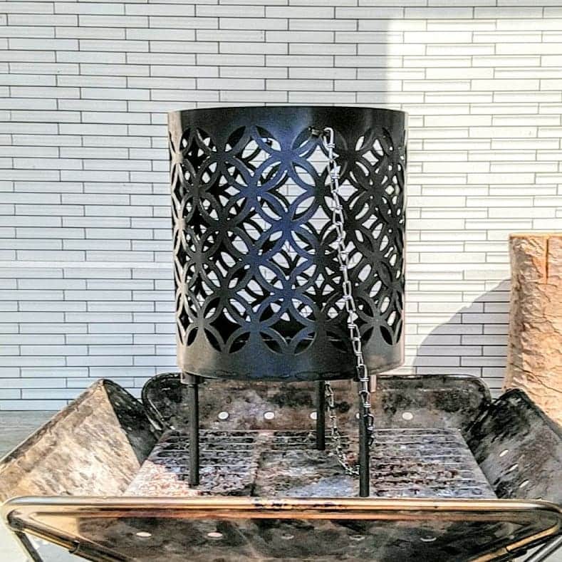 山賊マウンテン★焚き火台★和柄 山賊マウンテン 和柄 焚き火台 - メルカリ