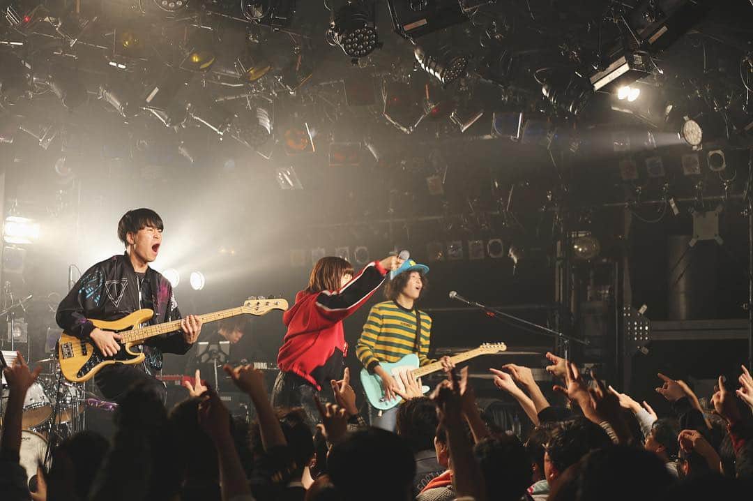 ShiggyJr.のインスタグラム：「<Shiggy Jr. LIVE TOUR 2019 -DANCE TO THE MUSIC-> 【LIVE PHOTO DIGEST Vol.1】 1/19富山MAIRO 1/20梅田クラブクアトロ (ス) #DTTM」