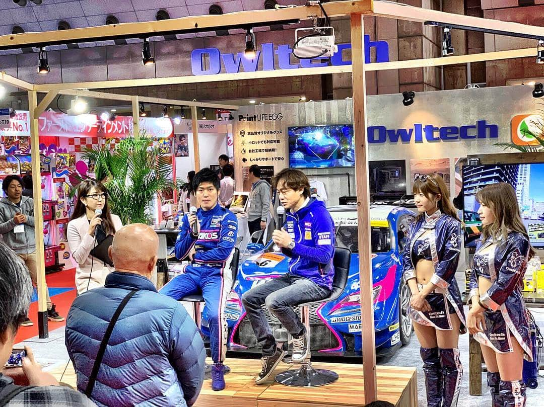 脇阪寿一さんのインスタグラム写真 - (脇阪寿一Instagram)「東京ギフトショー2019 春  #owltech #lexus #rcf #supergt #大嶋和也 #今井優杏  #ギフトショー」2月13日 20時29分 - juichiwakisaka