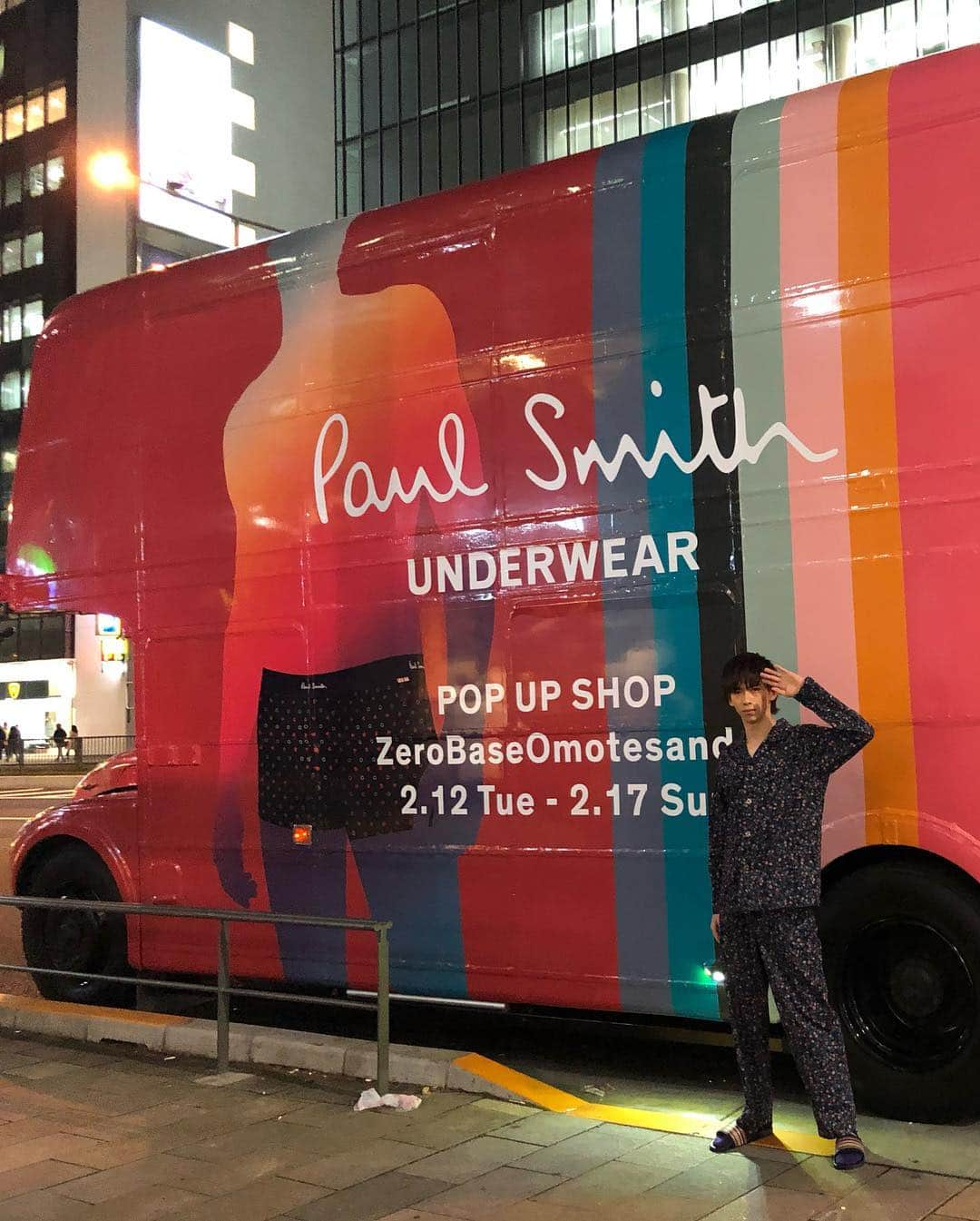 ユーキさんのインスタグラム写真 - (ユーキInstagram)「2月12日〜2月17日まで #ZeroBase表参道 にて#PaulSmith UNDERWEARのポップアップショップがオープンしておりす！  あと4日！！ 是非この機会にお越しください♪ #PaulSmithUNDERWEAR #超特急 #僕も遊びに行っちゃいました♪ #ポールスミスリョウガ」2月13日 22時02分 - happy_yuki05