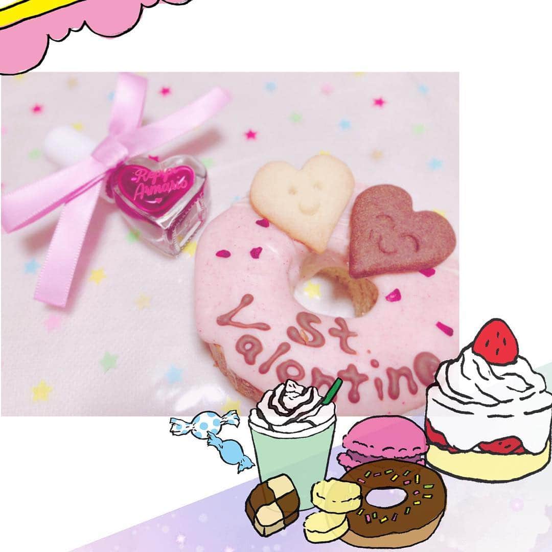 のインスタグラム：「Happy Valentine 🍫😝💕 * ままが食べたバームクーヘン🌳 クッキーだけもらったよ🍪 * #valentine  #chocolate #baumkuchen  #cookie」