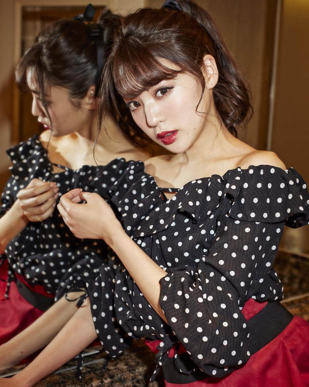 志田友美（ゆうみん）のインスタグラム：「ハッピーバレンタイン💋💋」
