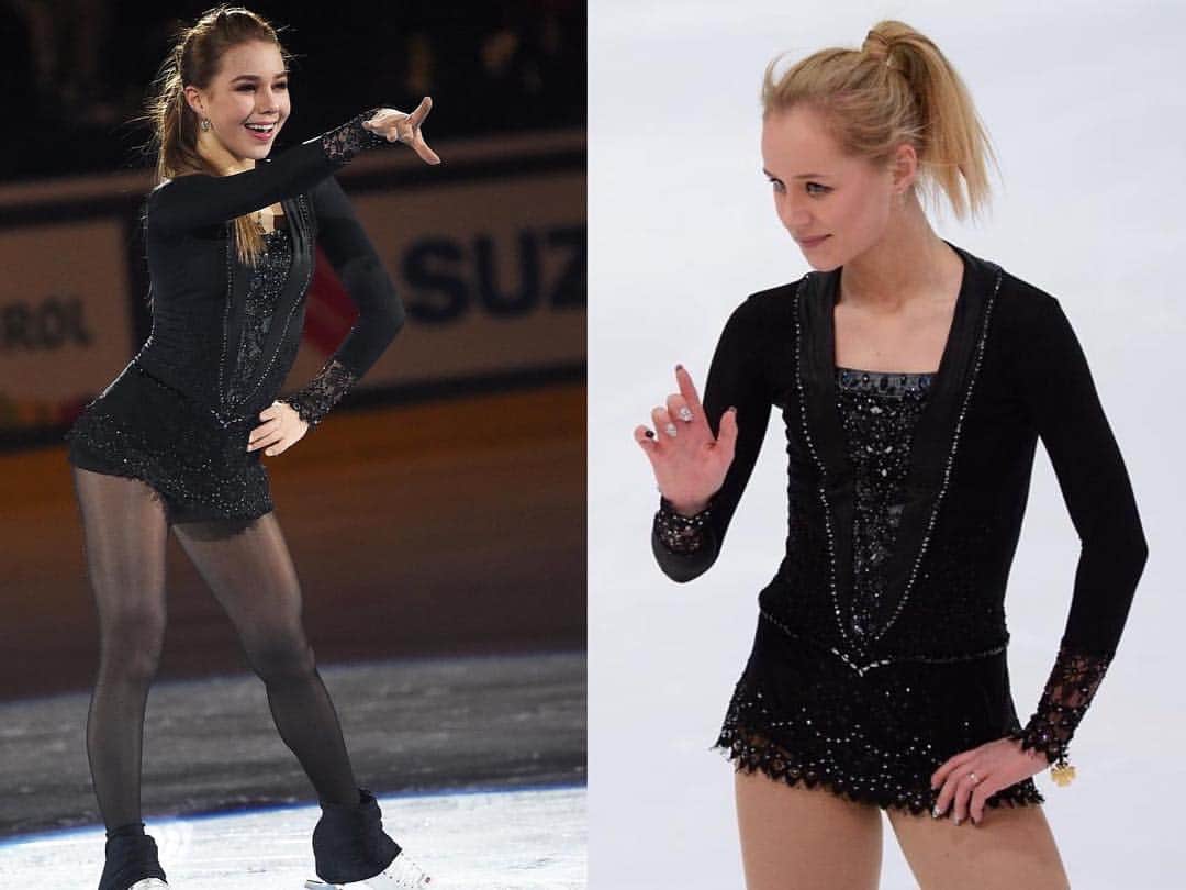 のインスタグラム：「Share and share alike 💞  #SerafimaSakhanovich #СерафимаСаханович #ElizavetaNugumanova #MariaArtemieva」