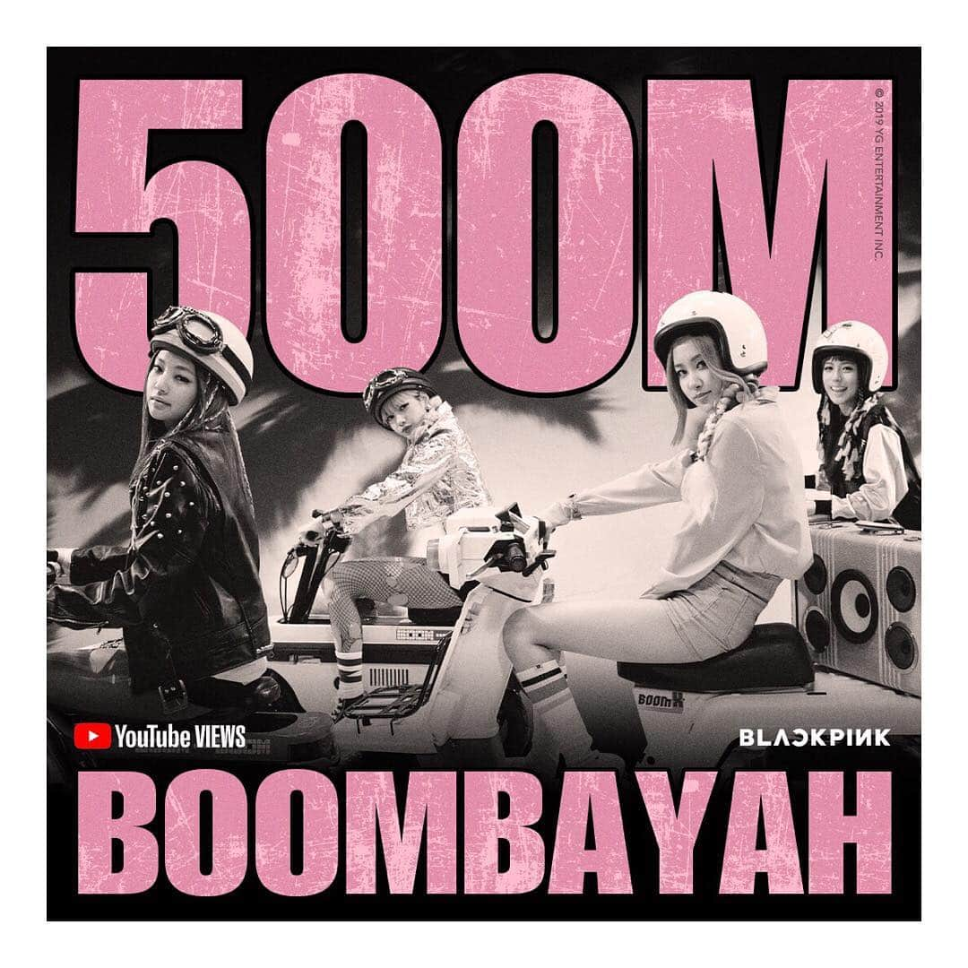 BLACKPINKさんのインスタグラム写真 - (BLACKPINKInstagram)「#BLACKPINK #블랙핑크 #BOOMBAYAH #붐바야 #MV #500MILLION #YOUTUBE #YG」2月14日 20時00分 - blackpinkofficial