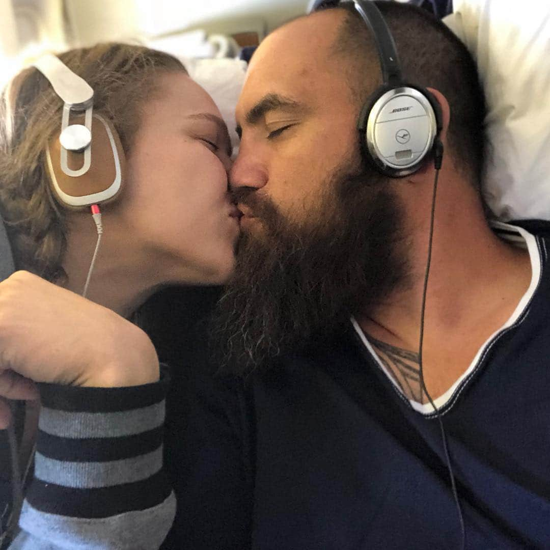 ロンダ・ラウジーさんのインスタグラム写真 - (ロンダ・ラウジーInstagram)「Happy Valentines Day to the Love of My Life!!!! @travisbrownemma ❤️」2月15日 6時26分 - rondarousey