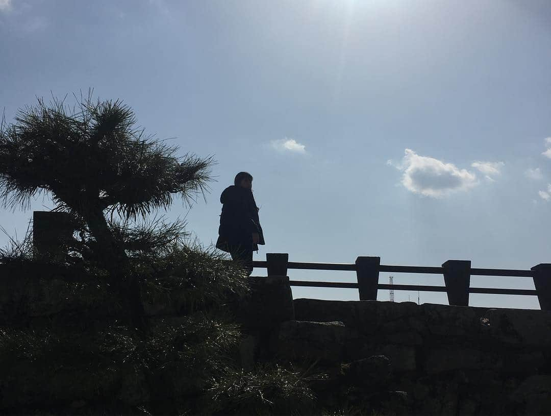 スタイヤーノ梨々菜さんのインスタグラム写真 - (スタイヤーノ梨々菜Instagram)「日帰り岡山🏯 神社巡りもいいけど城もいい！ やっぱり遠出は楽しいです 2年ぶりの居合⚔ 居合歴数ヶ月で居合ショー開催、来場者数3名👩‍👩‍👧 先生！どうでしょうか？ 次は和歌山城あたり攻める🏯⚔ #岡山城#石垣#しゃちほこ#岡山後楽園#チェキ#居合#居合ショー#橋本先生#評価の方お願い致します#インスタしてるかな#白鬚神社#参拝」2月15日 8時02分 - ririna9911