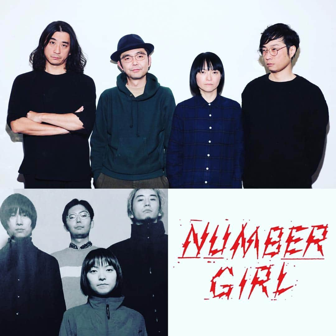 押見泰憲のインスタグラム：「#numbergirl#ナンバーガール#ナンバガ#再結成#蘇る性的衝動#繰り返される諸行無常」