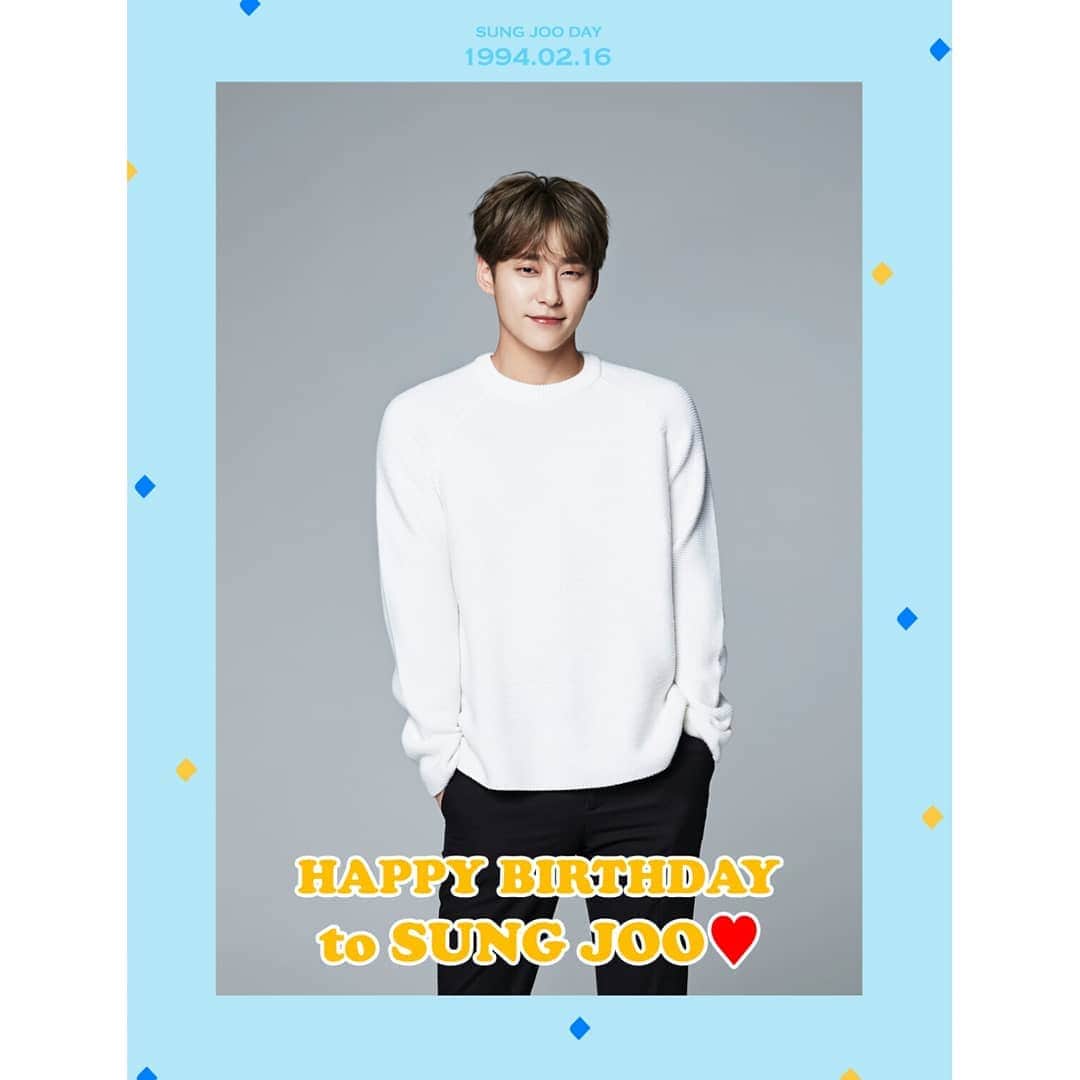 UNIQ（ユニーク）のインスタグラム：「🎉🎉HAPPY BIRTHDAY 🎉🎉 ✨SUNG JOO✨ #UNIQ #유니크 #SUNGJOO #성주 #축생일  #SUNGJOODAY #짝짝짝 👏👏👏」