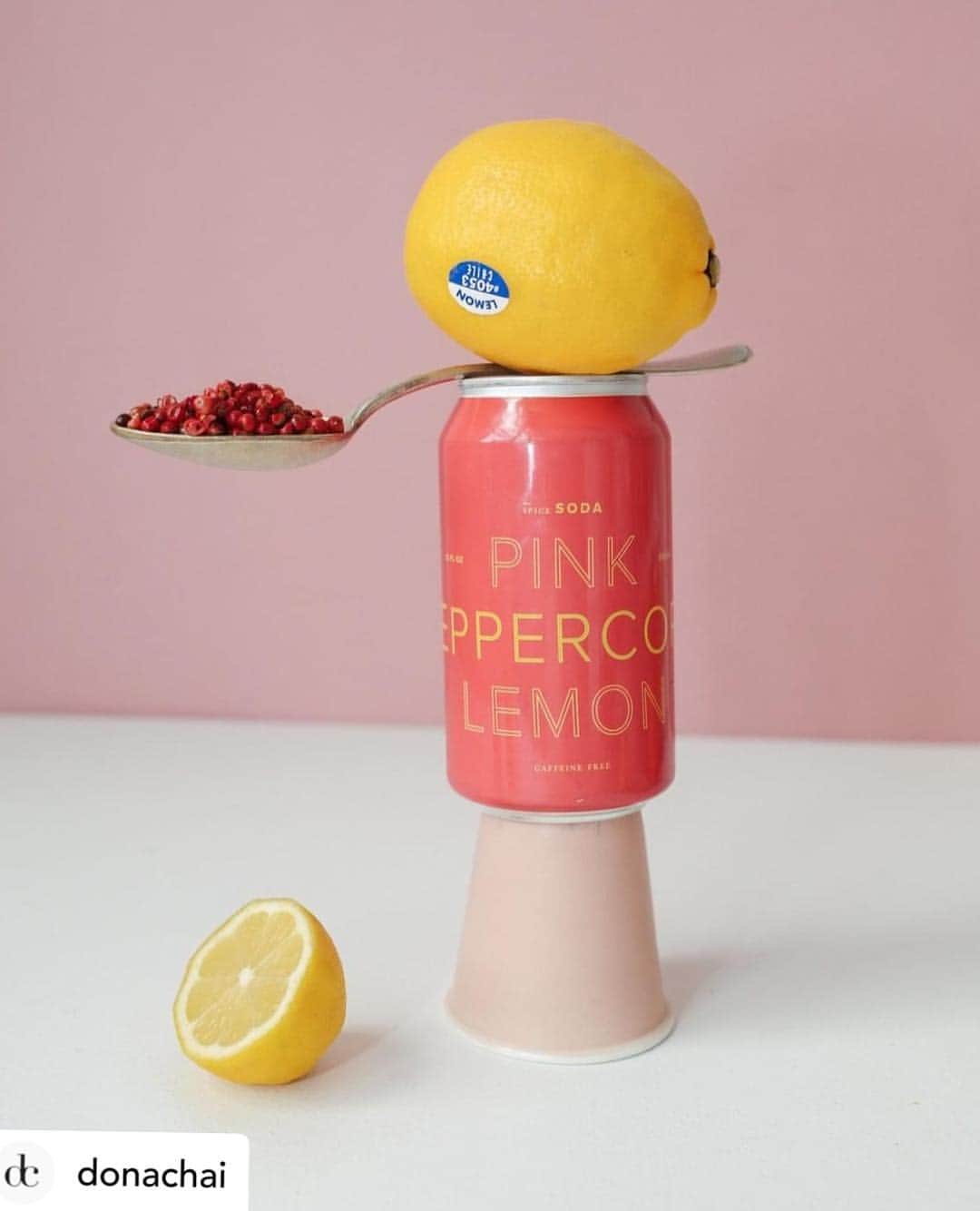 DEAN & DELUCAのインスタグラム：「@donachai Pink peppercorn lemon - likes sunlit windows, days that start with S, and bringing some spice and balance to your vodka cocktails.」