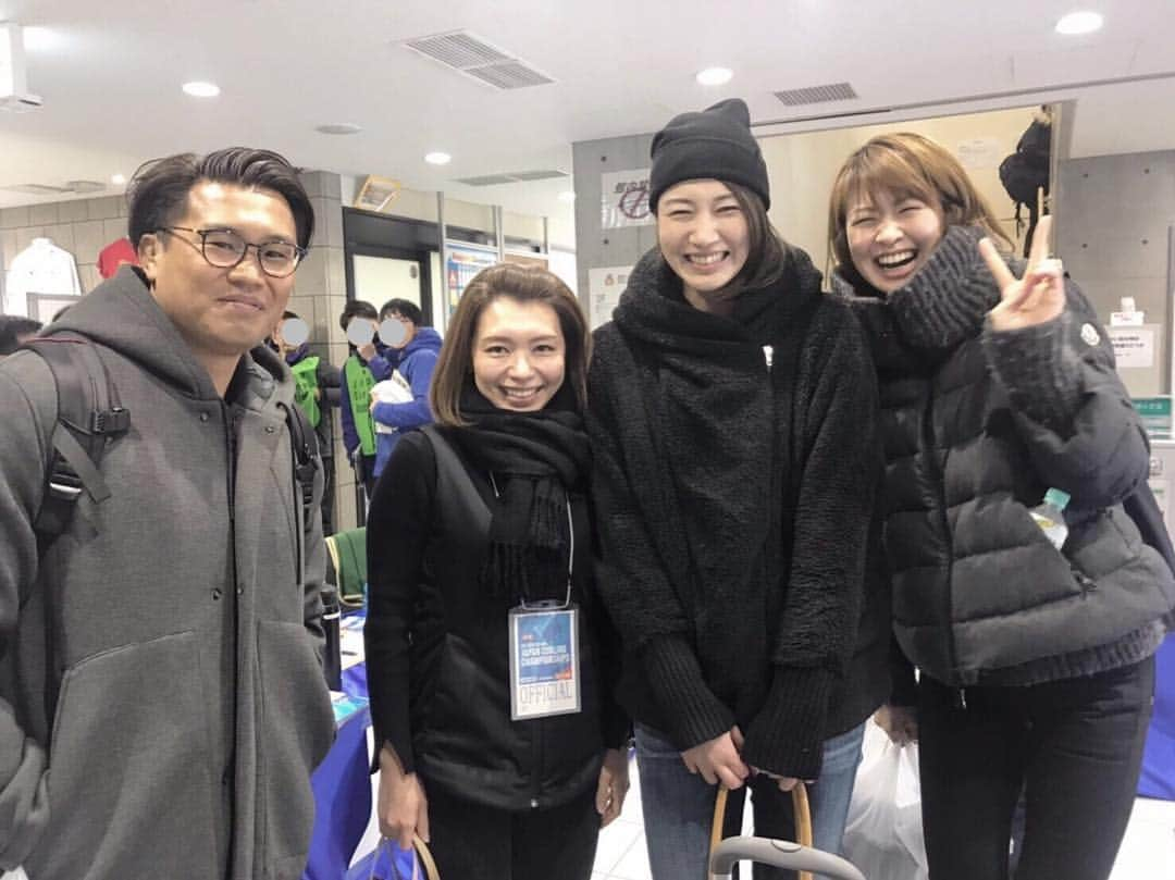 木村沙織さんのインスタグラム写真 - (木村沙織Instagram)「. マリリンにも会えて🥌 大西さんも初めましてでした🏈 . . #ロコソラーレ #全農日本カーリング選手権大会 . #スポーツビズ」2月16日 16時43分 - saoriiiii819