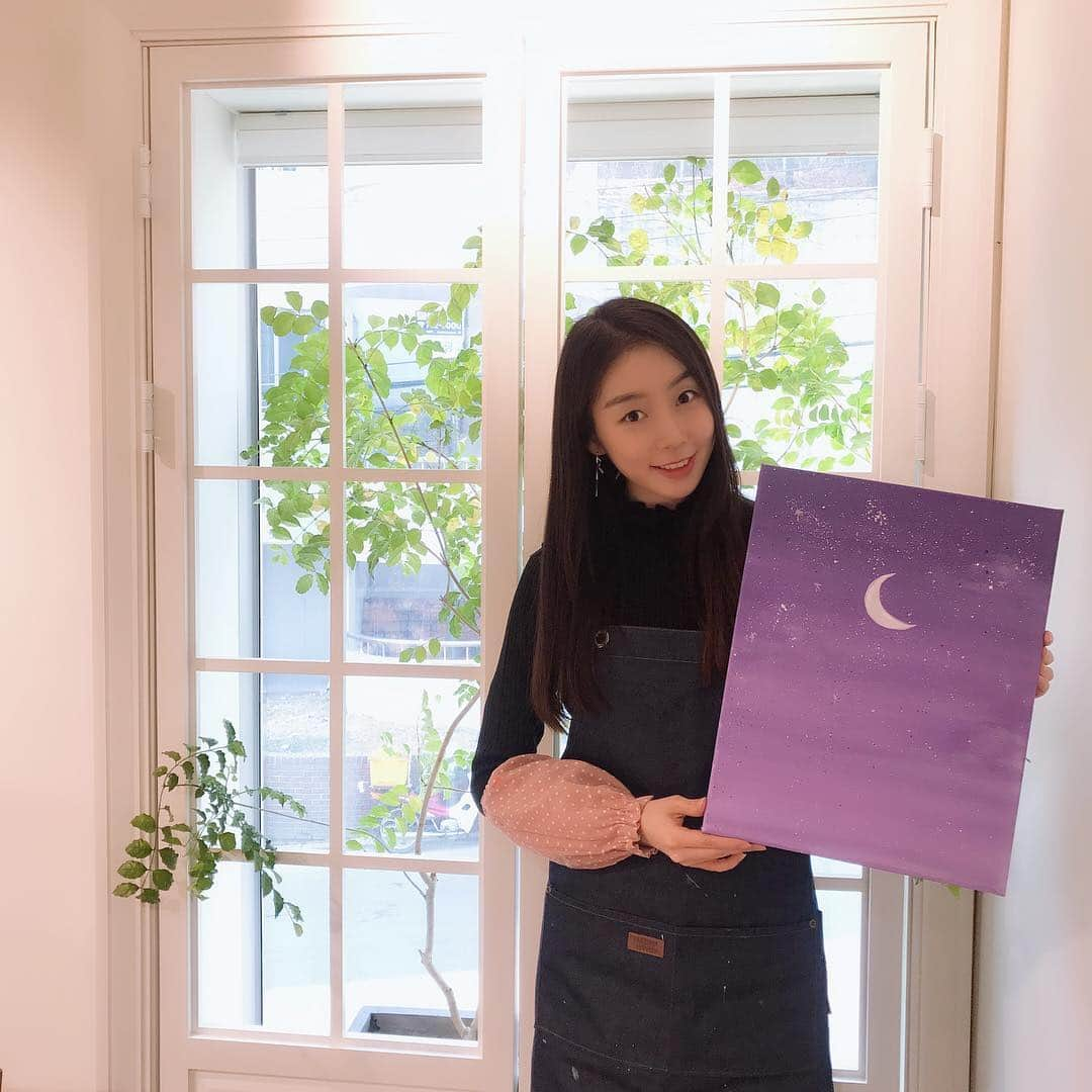 ガヨン さんのインスタグラム写真 - (ガヨン Instagram)「🎨👩🏻‍🎨🦄🌙✨💕💜 . . . #아트어바웃 @_art_about #김가영 #Kimgayoung #가영 #gayoung #ガヨン #가영스타그램 #gayoungstagram」2月16日 15時30分 - gy._.1202