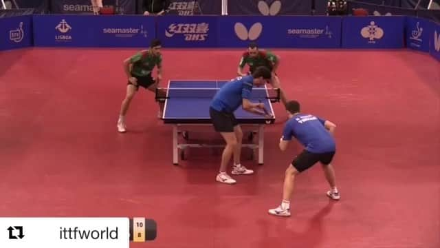 SZUDI Adamのインスタグラム：「Made it to the semi-final in double in Portugal Open 🇭🇺😊 @androtabletennis @moatsz_official @ecsonandi #rasanter #androtabletennis #🇭🇺」