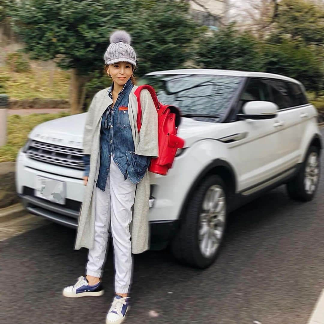 麻美さんのインスタグラム写真 - (麻美Instagram)「RANGE ROVER💕 レンジローバー最高の乗り心地だった 四駆🚙💨大好き😘😘😘」2月16日 20時27分 - mami0s