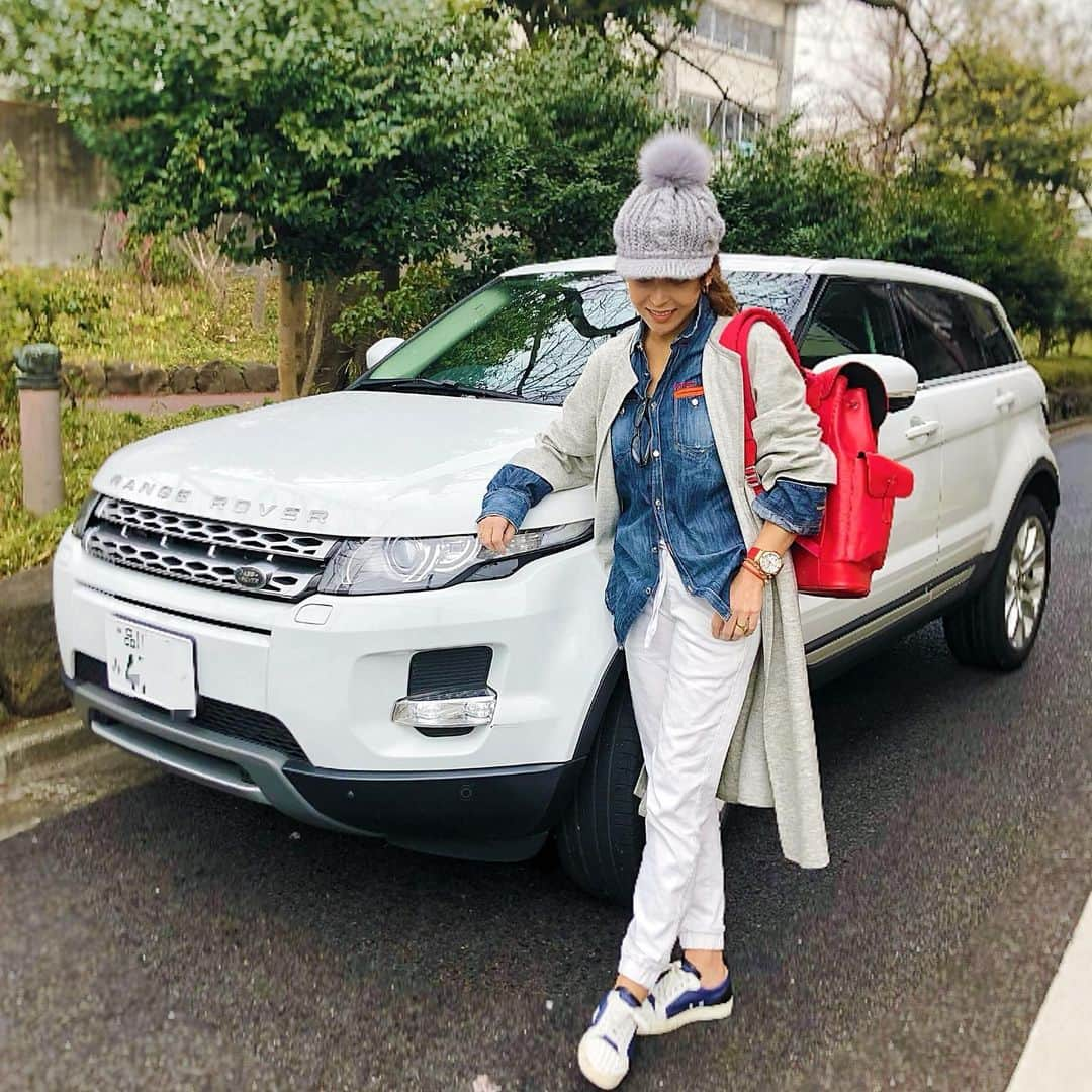 麻美さんのインスタグラム写真 - (麻美Instagram)「RANGE ROVER💕 レンジローバー最高の乗り心地だった 四駆🚙💨大好き😘😘😘」2月16日 20時27分 - mami0s