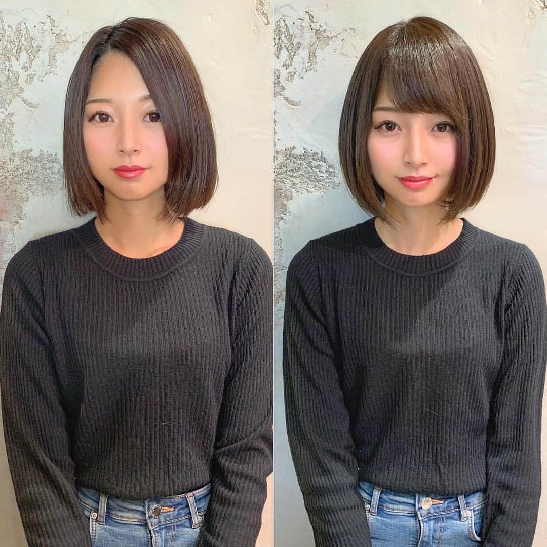 及川天和さんのインスタグラム写真 - (及川天和Instagram)「【お客様#ビフォーアフター ✂︎ 】 今週ご予約がおススメです！ 気になってる方はぜひ及川を指名でご予約くださいね🙇🏻‍♂️✨🦔 #前髪カット の #前髪 のイメージを変えて小顔に変化⁉️ 髪の量が多くても軽くみえる！ 最新のミディアムスタイルはいかがでしょうか？ ・ ・ プロフィールの#ネット予約 でご予約可能です✨ 新宿が近い方⁉️ぜひ可愛くさせてください🙇🏻‍♂️ ネットが✖︎でも お電話 で可能の可能性があります🙇🏻‍♂️✨🙏 ホットペッパービューティーヘアカタログランキングも上位スタイル多数☺︎ ぜひミディアム〜ロングの方もこだわって切らせてください☘️✨ 軽いけど重い#小顔 に変身！ ※この髪型にするなら及川を指名して下さい！！！ ・ ・ ✖︎の場合はホームページのネット予約からでも承っていますのでよろしくお願い致します🙇🏻‍♂️✨ ・ ・ #前髪 は大事 なにかわからないは及川にご相談ください🙇🏻‍♂️✨ ・ ・ 前髪と髪色で他の人はと差をつけましょう！！ ・ 予約にご迷惑をおかしますがお手数ですがお電話でぜひ😢✨🙇 ・ ・ 髮で困ってる方はぜひ！ ・ #イルミナカラー カラーもオススメ⁉️ @tenhouo ・スタイル☺︎ ・ #髪型 で悩まれる方は及川にご相談ください！  #髪型#ヘアメ#ヘアスタイル#前髪カット #ウェディングヘア #ゆるふわパーマ#横浜美容室#ラベンダーアッシュ#前髪#アッシュベージュ #ミディアムヘア#ショートヘア#ショート#髪型#ロングヘア#デジタルパーマ#ロング#ラベンダーアッシュ#グレージュ#ブルージュ#パーマ#ウェディング#ヘアアレンジ #ヘアメイク#ボブ#ロングヘア」1月24日 23時54分 - tenhouo