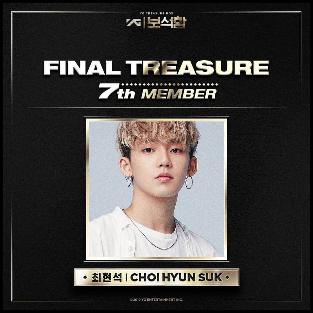 YGのインスタグラム：「FINAL TREASURE MEMBER #7 ‘CHOI HYUN SUK’ ⠀⠀⠀⠀⠀⠀⠀⠀⠀⠀⠀⠀⠀⠀⠀⠀⠀ #YG보석함 #YG_TREASURE_BOX #보석함 #FINAL_TREASURE #최현석 #CHOIHYUNSUK #YG」