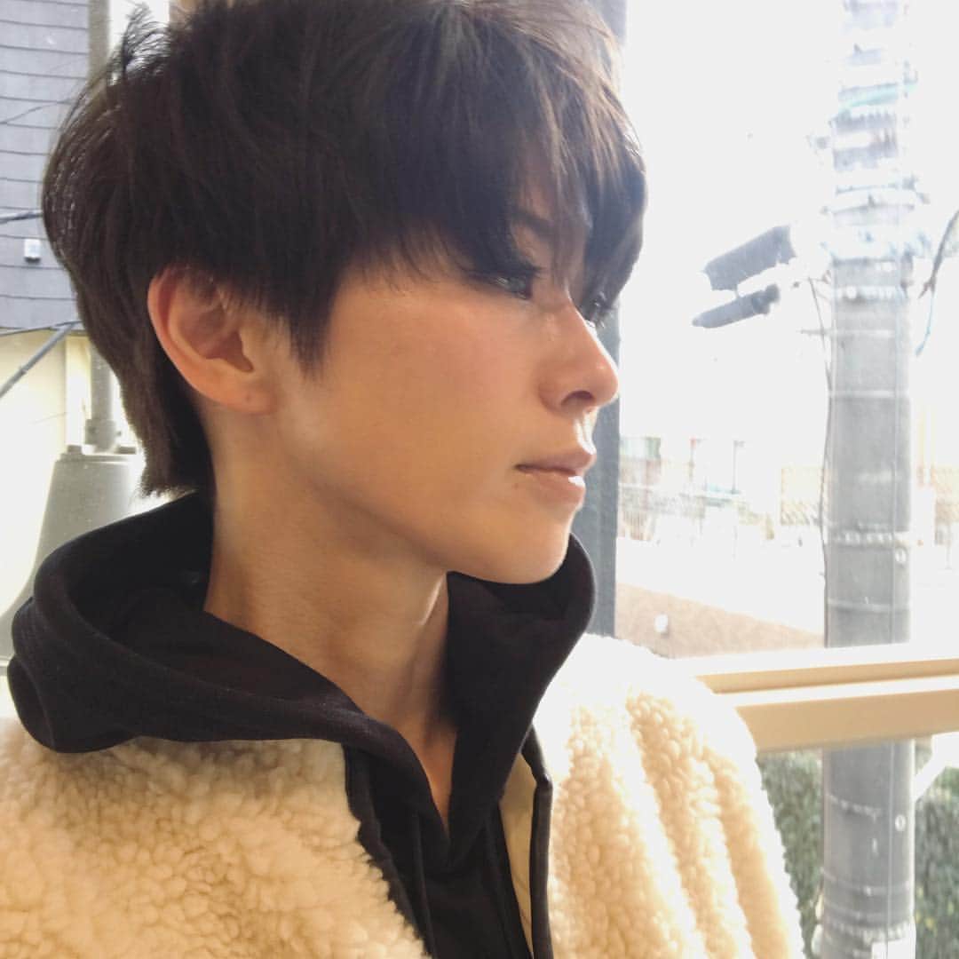 畑野ひろ子のインスタグラム：「ロライマへ。ショートヘアといっても、カットの仕方で、いろんなスタイルが楽しめますね。 #ショートヘア #ヘアスタイル」