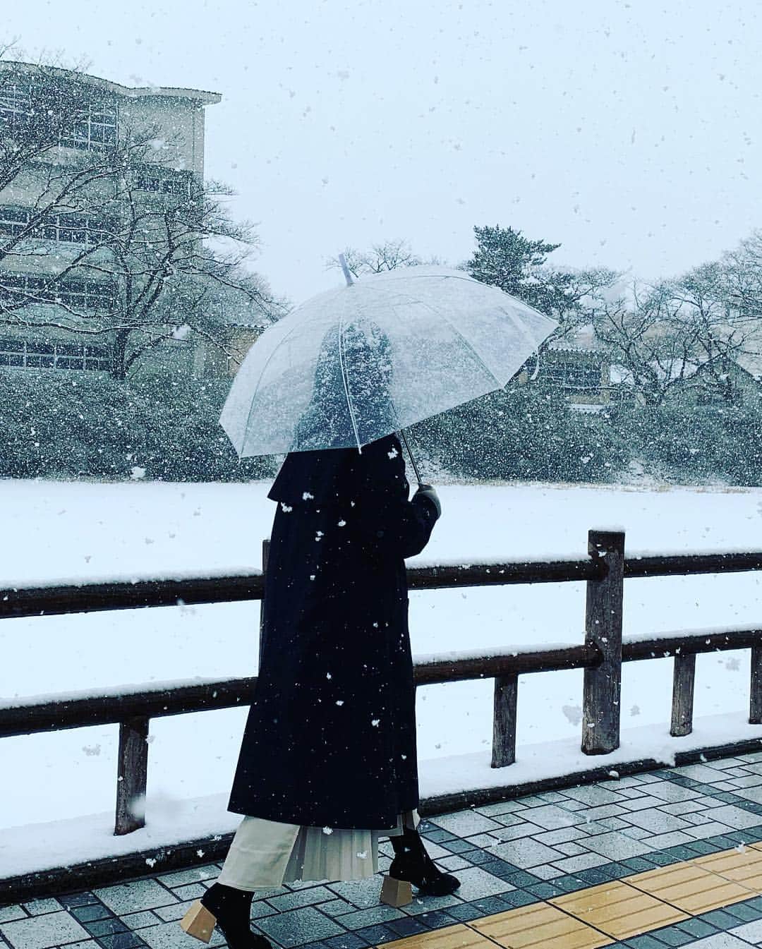 笛木優子さんのインスタグラム写真 - (笛木優子Instagram)「結構雪女だったりします。。。☃️❄️🌨 #秋田」1月25日 20時28分 - yukofuekiyumin